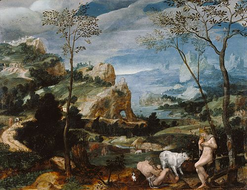 Landscape with Mercury and Argus, 1570, 