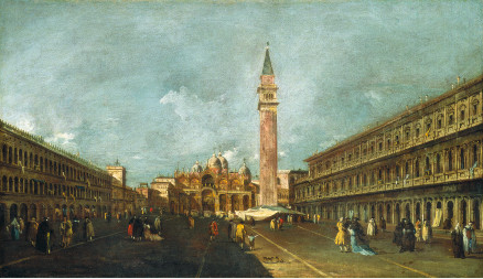 The Square of Saint Mark's, Venice, 1770, 