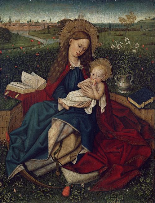 The Madonna of Humility, 1450, 