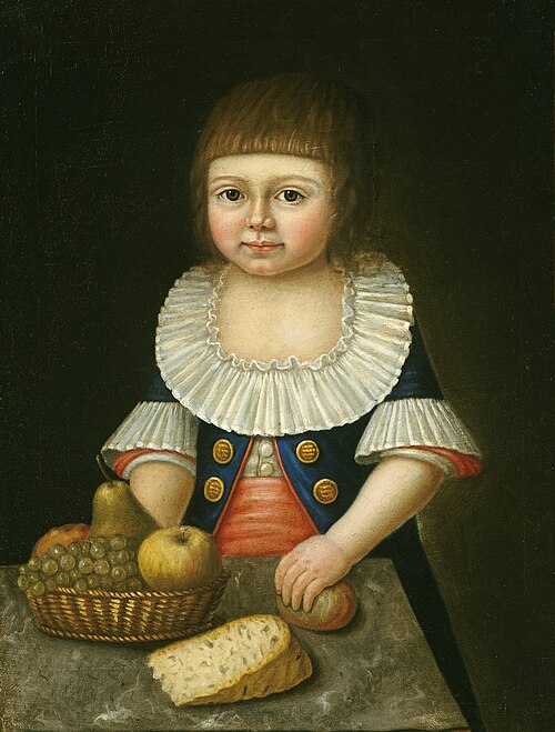 Boy with a Basket of Fruit, 1790, 