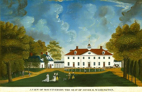 A View of Mount Vernon, , 