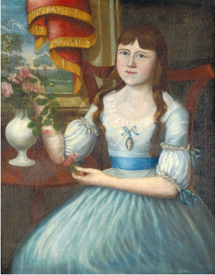 Miss Daggett of New Haven, Connecticut (possibly Amelia Martha), 1795, 