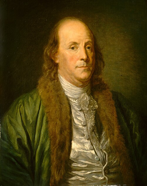 Benjamin Franklin, 1850, 
