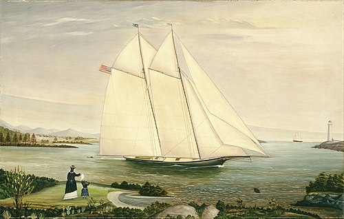 Schooner, 1850, 