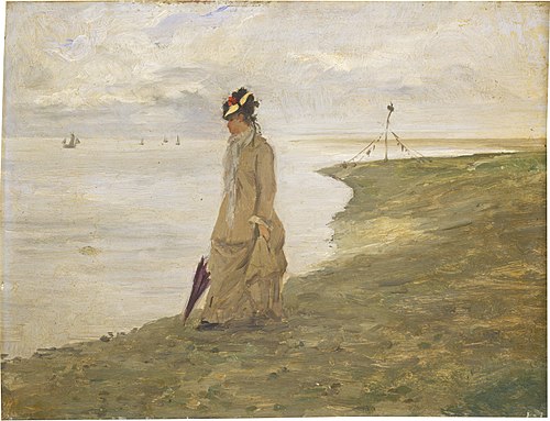 Woman by the Seaside, 1850, 