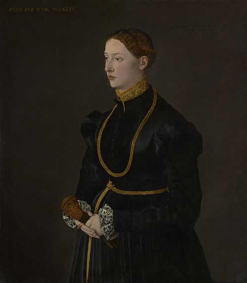 Portrait of Barbara Kressin, 1544, 