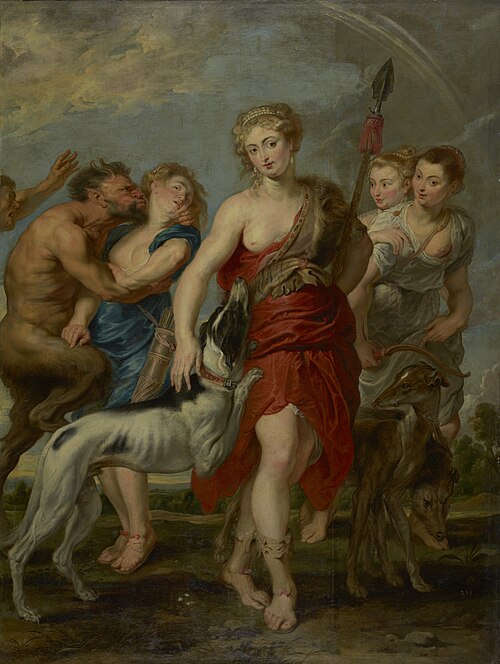 Diana and Her Nymphs on the Hunt, 1627, 