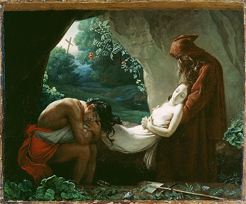 Burial of Atala, 1808, 
