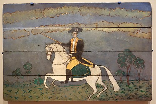 George Washington on a White Charger, , 