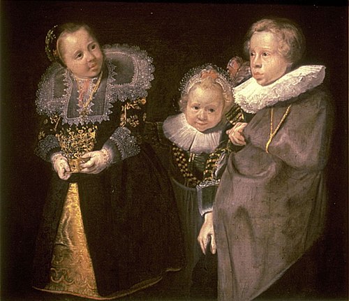 Group Portrait of Three Children, 1601, 