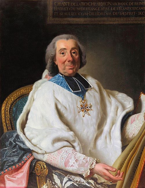 Charles-Antoine de la Roche-Aymon, Archbishop of Reims, 1769, 