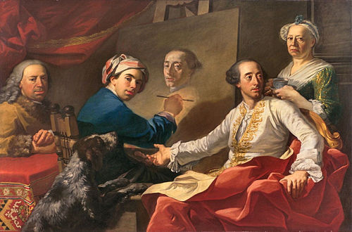 A Group Portrait, 1755, 