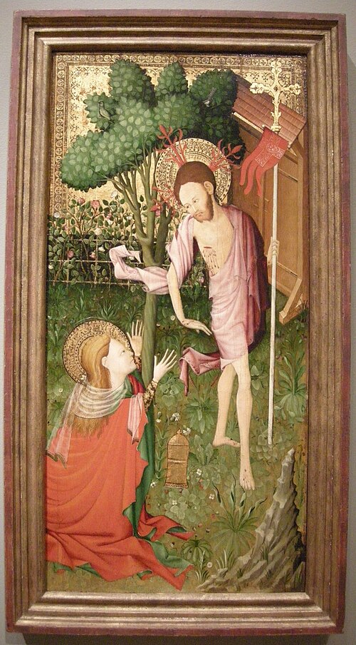 Christ Appearing to Mary Magdalene, 1400, 