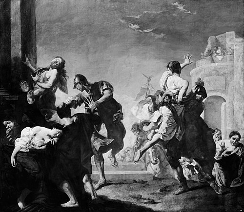 Rape of the Sabines, 1760, 