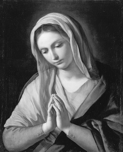 Praying Virgin, 1720, 