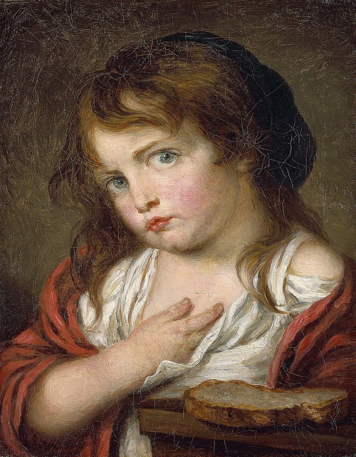 Little Girl Pouting, 1787, 