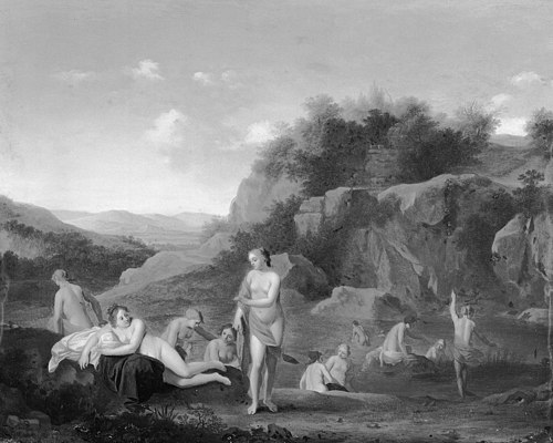 Nymphs Bathing, 1649, 