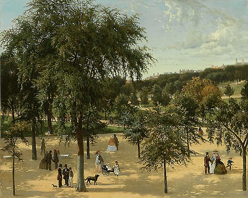 Boston Common, 1856, 