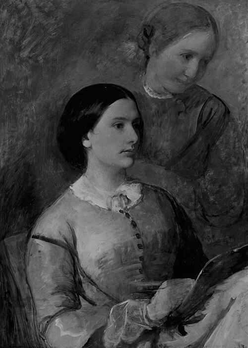 Double Portrait: Two Women, 1845, 