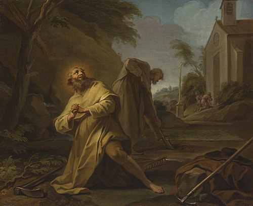 Saint Hymer in Solitude, 1735, 