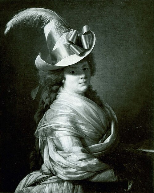 Woman in a Straw Hat, 1790, 