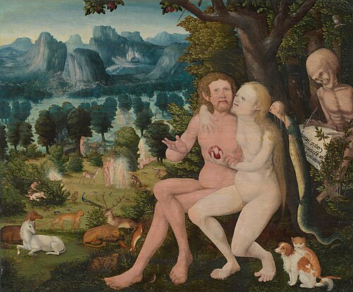 The Fall of Man with Scenes of the Creation, 1544, 