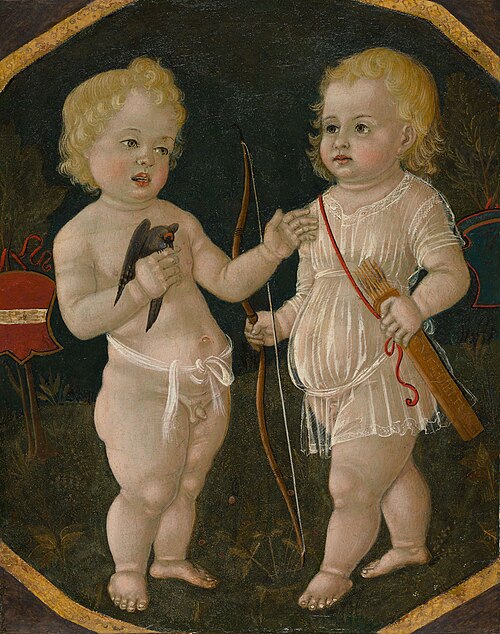 Two Putti, 1500, 