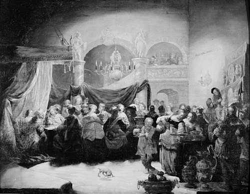 Belshazzar's Feast, 1650, 