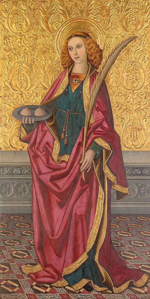 Saint Agatha, 1498, 