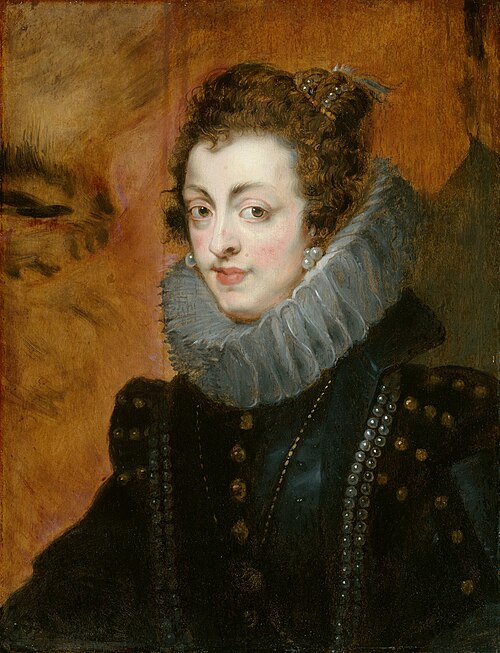 Portrait of Isabella of Bourbon, 1630, 