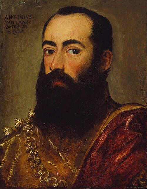 Portrait Presumed to Be of Antonio Zantani, 1555, 