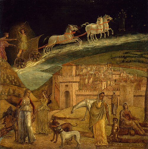 Phaeton Driving the Chariot of Phoebus, 1487, 
