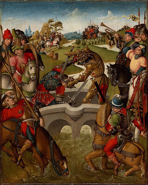 Emperor Heraclius Slays the King of Persia, 1490, 