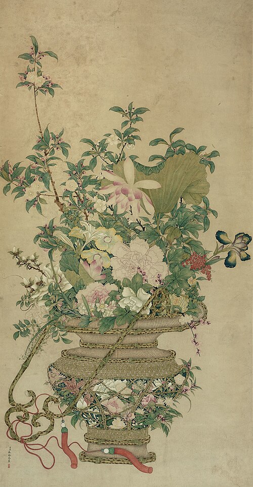 Flowers of the Four Seasons, 1750, 