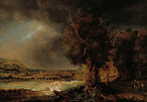 Landscape with the Good Samaritan, 1750, 