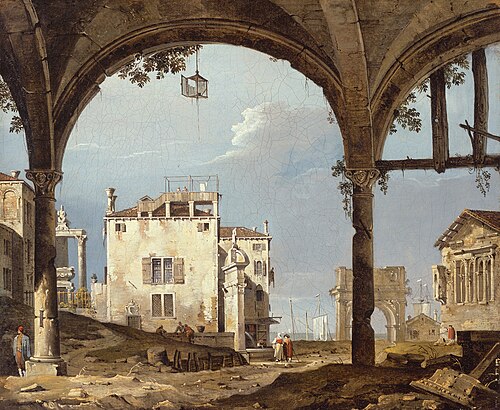 Portico with a Lantern, 1743, 