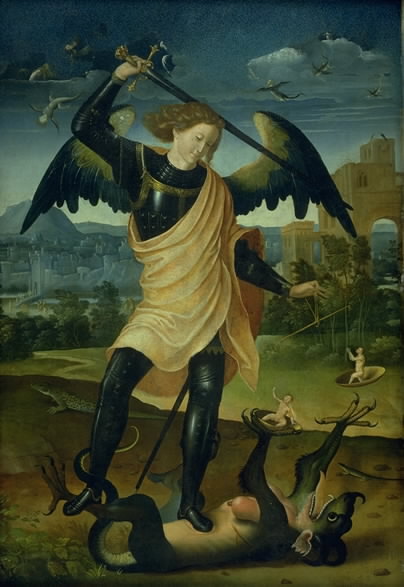 The Archangel Michael with the Dragon, 1500, 