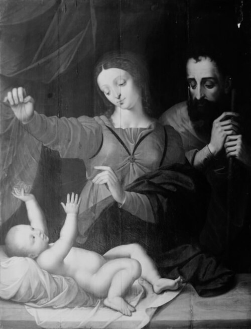 The Holy Family, 1554, 