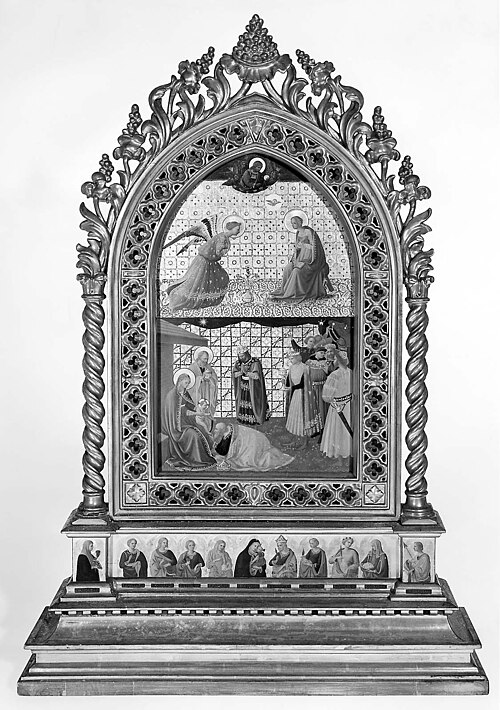 The Adoration of the Kings and the Annunciation, , 