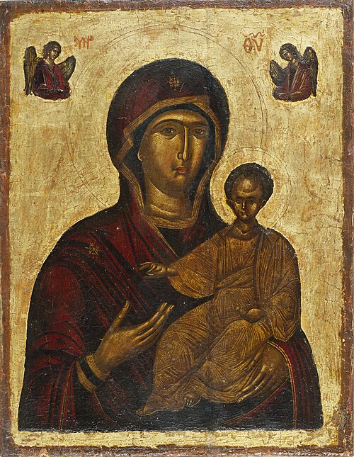 Theotokos Hodegetria, Bysantic icon, , 