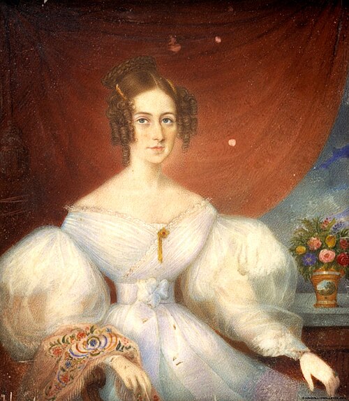 Grevinnan Emilie Mussin-Puškin os. Stjernvall, 1844, 