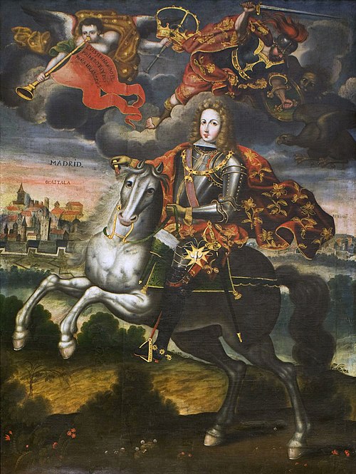 King Louis I of Spain on Horseback, 1750, 