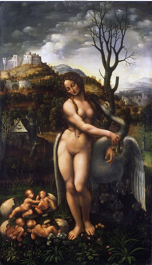 Leda and the Swan, 1550, 