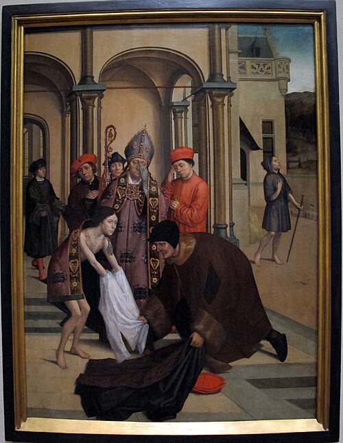 Saint Francis Renouncing the World for the Cloister, 1510, 