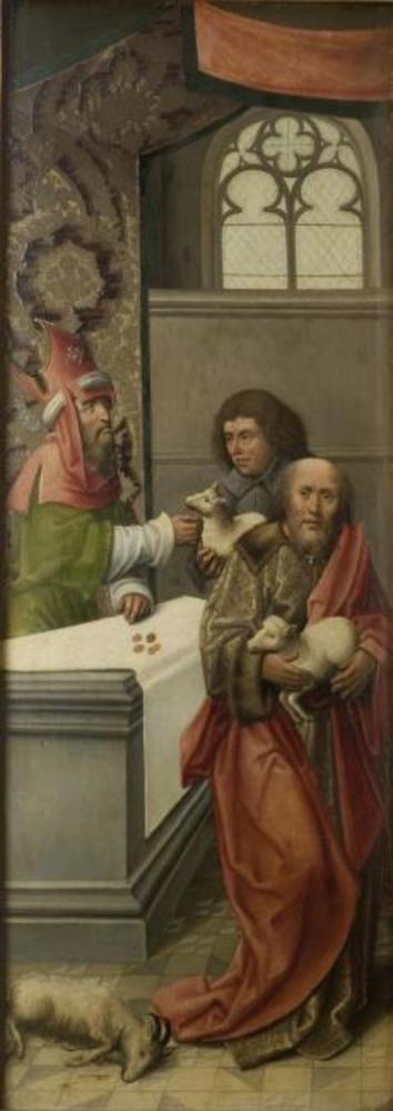 The Expulsion of Saint Joachim from the Temple, 1485, 