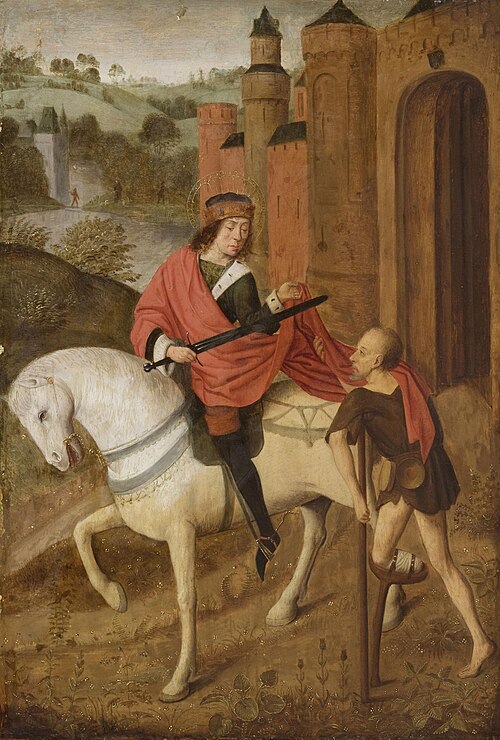 Saint Martin of Tours and the Beggar, 1500, 