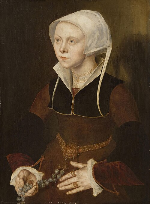 Portrait of a Nineteen-Year-Old Woman, 1548, 
