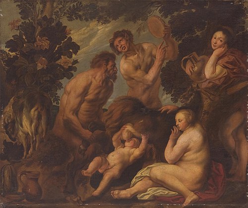 The Infant Jupiter Fed by the Goat Amalthea, 1650, 
