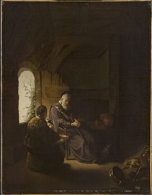 Blind Tobit and His Wife, 1660, 