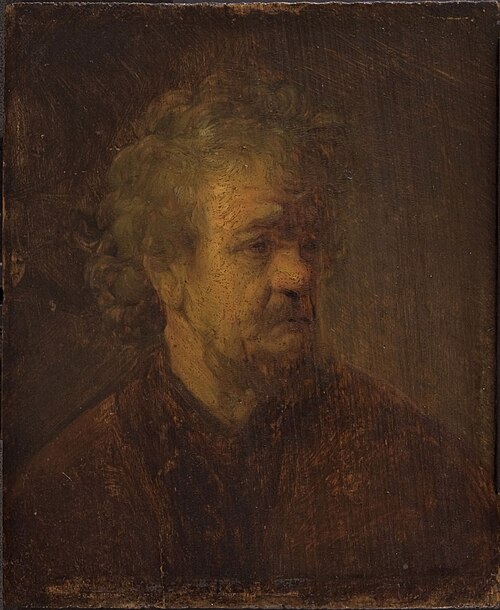 Head of an Old Man, 1650, 